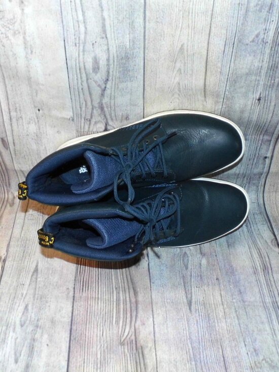 DR. MARTENS Rigal Blue Leather Boots Mens Size 10 main image 7